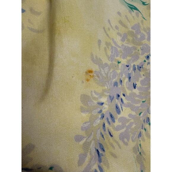 Thierry Mugler Vintage Floral Silk Suit Skirt Set Women’s Size 38 (8 US) Yellow - Picture 15 of 15